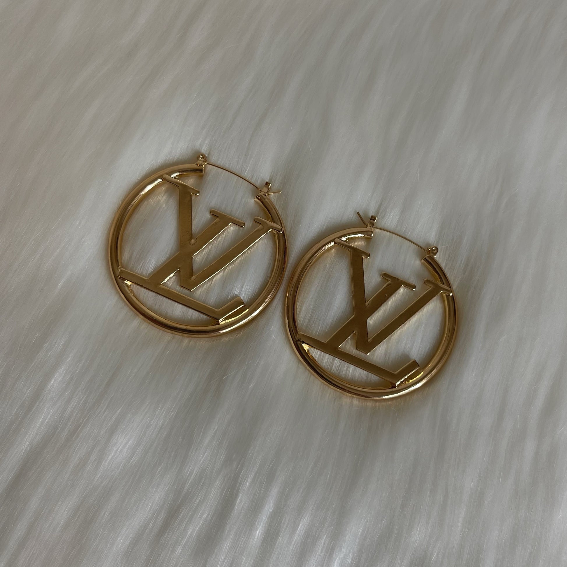 Luxe LV hoop earrings